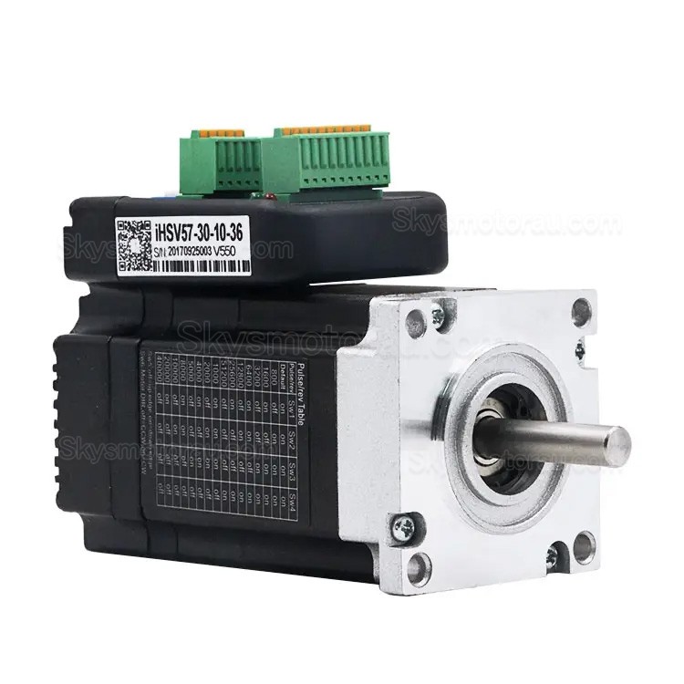 Nema 23 60mm 36V 100W Integrated AC Servo Motor JMC iHSV57-30-10-36 0.29N.m 3.5A 3000RPM